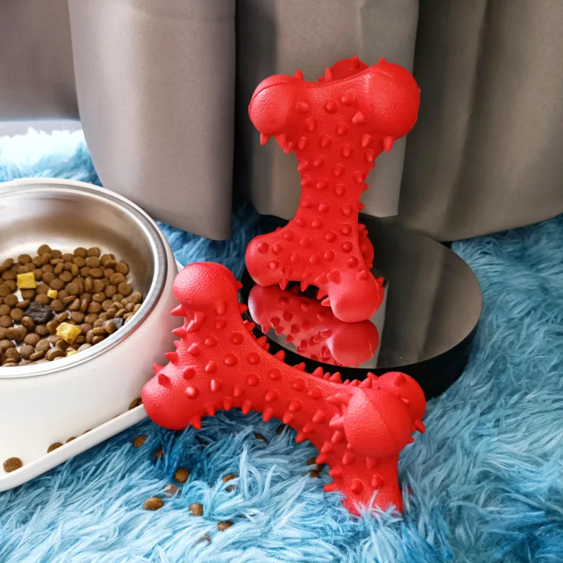 Spiky Rubber Dog Chew Toy